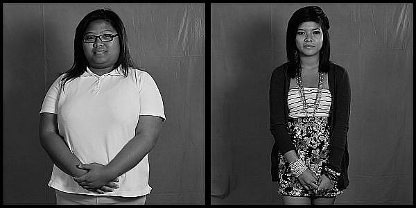 Two relatives of Cambodian Genocide survivors