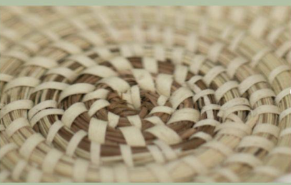 Circular woven tule