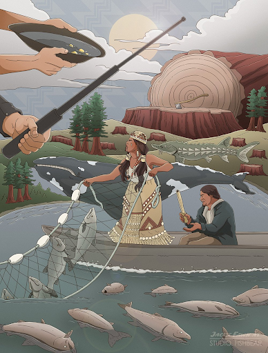 The Klamath from 1822 to 2002 © Jackie Fawn