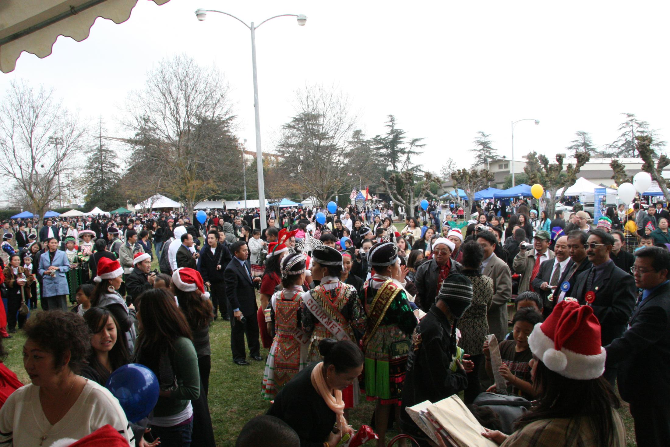 Hmong New Year Celebration in Merced, CA in 2008.