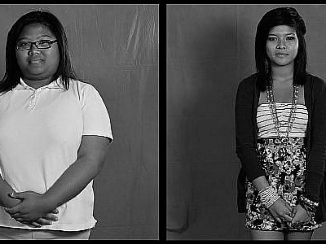 Two relatives of Cambodian Genocide survivors
