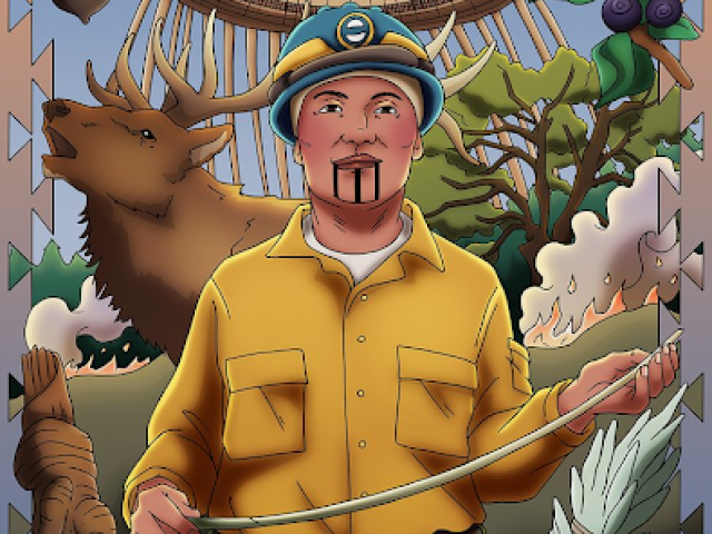 TEK Cultural Burns Save California Salmon © Jackie Fawn