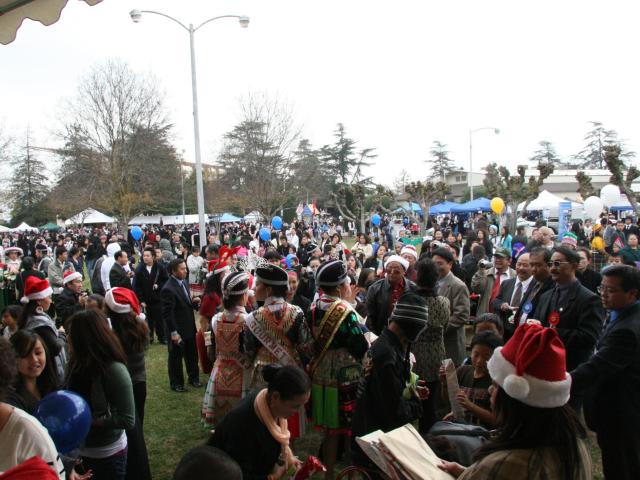 Hmong New Year Celebration in Merced, CA in 2008.
