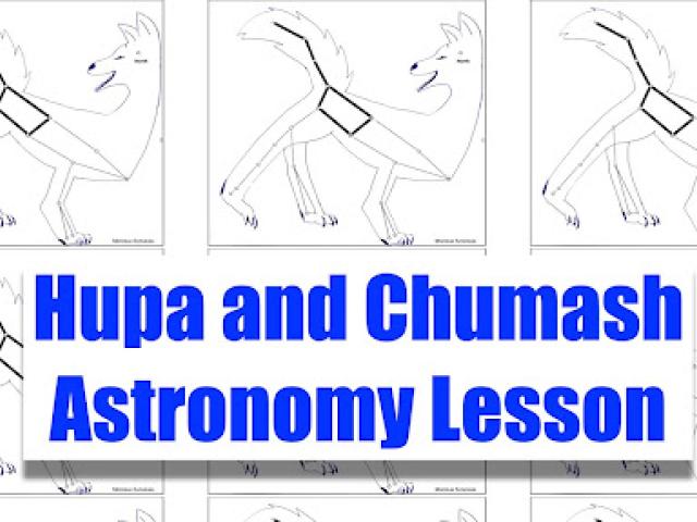 Hupa and Chumash Astronomy and Hand Games
