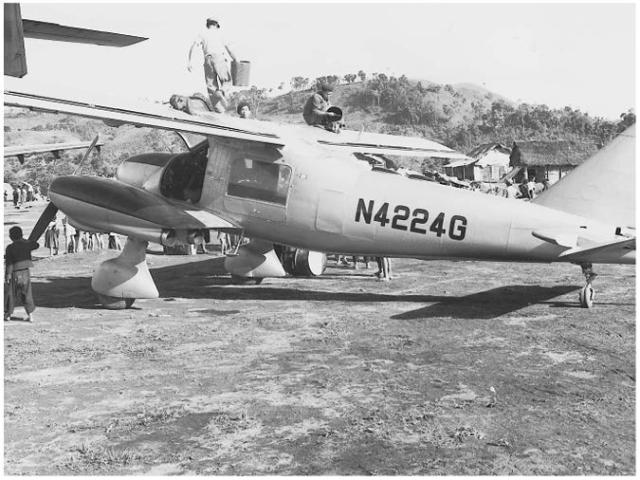 Air America Dornier DO-28, refuelling Laos 1963 available in Internet Archive