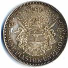 A coin issued for circulation in the French Protectorate of Cambodia under the reign of King Norodom I of Cambodia under the administration of the French colonial authorities.