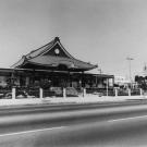 Exterior view of the Hompa Hongwanji Buddhist Temple