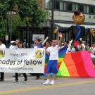 Hmong LGBTQ Shades of Yellow organization at Twin Cities Pride Parade 2011.