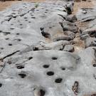 “Mortar holes Indian Grinding Rock State Historic Park.” Wikimedia Commons. 9/3/11.