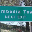 Cambodia Town sign on 710 freeway.
