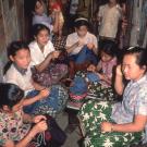 "Children as young as 8-years-old would participate in story cloth making."