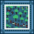 Image of the Hmong diaspora from The Hmong journey: Hmoob txoj kev taug by Ger Thao.