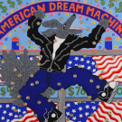 “American Dream Machine” (C) 2016 Harry Fonseca Collection, Autry Museum; 2016.10.1