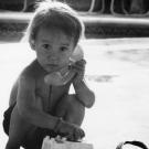 Refugee from Vietnam Binh Duong circa 1976.