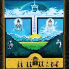 Painting of the folktale of the creation of the Hmong by Boonma Yang found in the article “What is the Hmong Soul.”