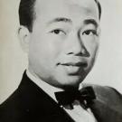 Photo of Sinn Sisamouth Cambodian singer-songwriter.