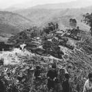 Village boys in a remote Hmong village northeast of Laos (1971)