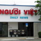 Nguoi Viet Daily News, Vietnamese language newspaper building on the corner of Bolsa and Moran