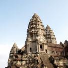 Buddhist shrine near Angkor Wat in Cambodia