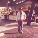 Ted Ngoy in 1977 in front of his first doughnut shop.